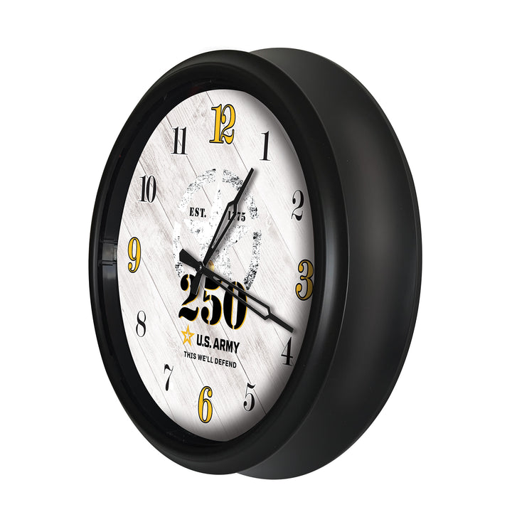 United States Army - 250 Years Indoor/Outdoor LED Wall Clock*