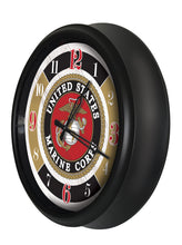 Load image into Gallery viewer, United States Marine Corps Indoor/Outdoor LED Wall Clock*