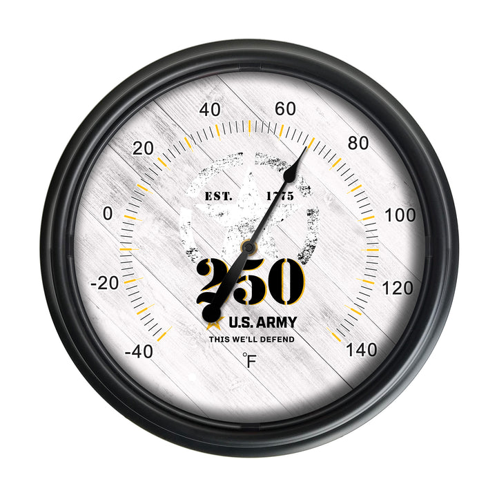 United States Army - 250 Years Indoor/Outdoor LED Thermometer*