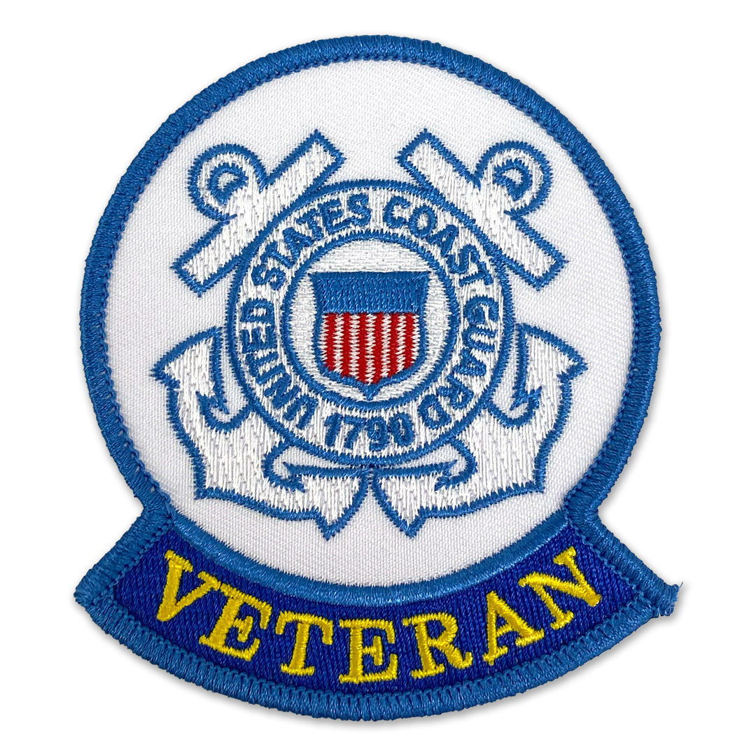 United States Coast Guard Seal Veteran Patch