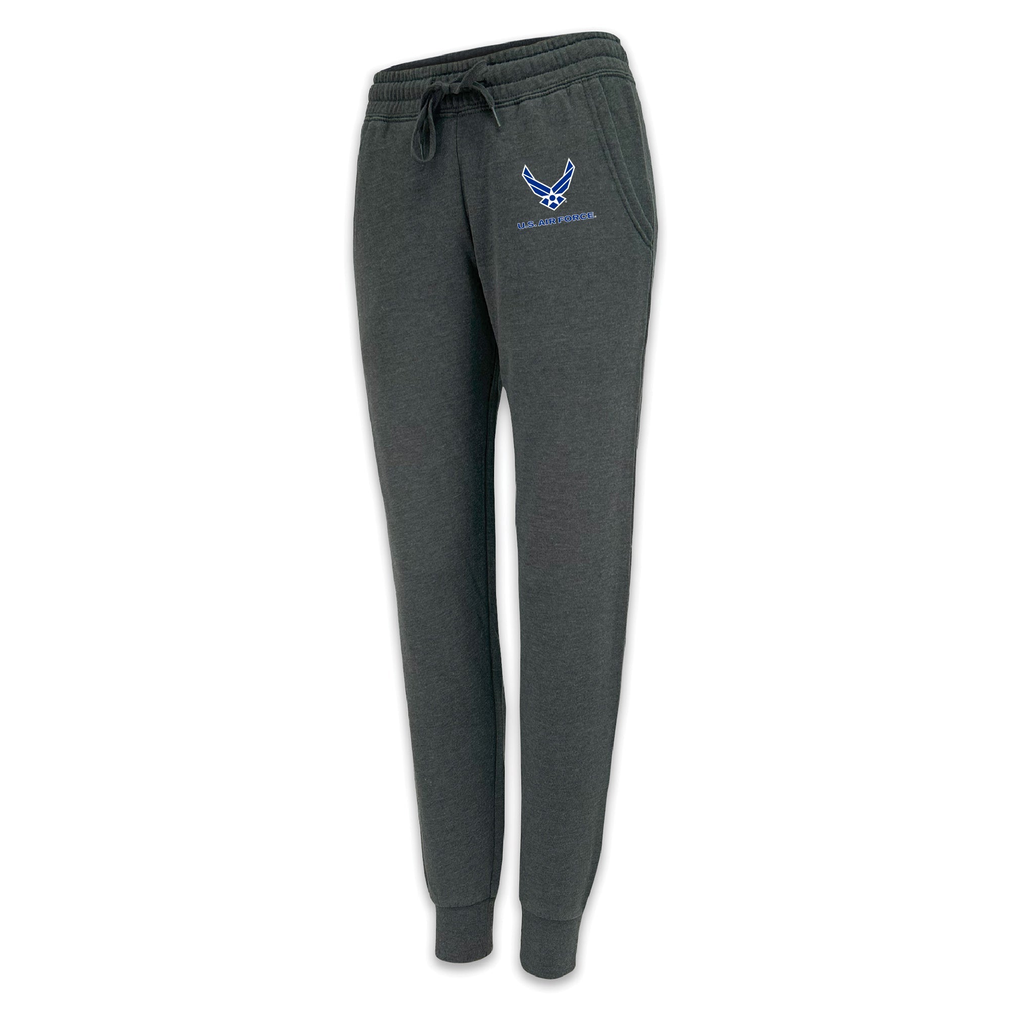 Pick Your Design Air Force Ladies Sweatpants (Grey)