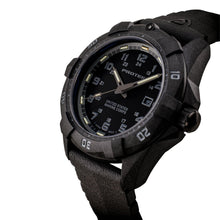 Load image into Gallery viewer, ProTek USMC Carbon Composite Dive Watch - Carbon/Blackout (Black Band)