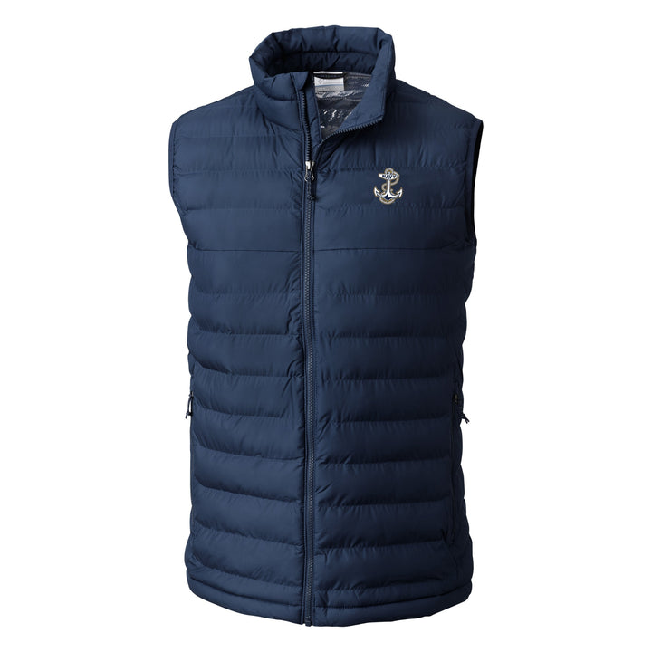 Navy Anchor Columbia Powder Lite Vest (Navy)*