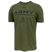 Load image into Gallery viewer, U.S. Army Star Under Armour Performance Cotton T-Shirt (OD Green)