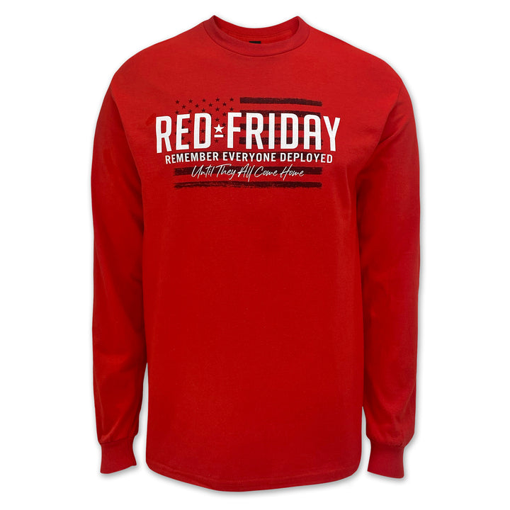 Red Friday Remember Everyone Deployed LS T (Red)