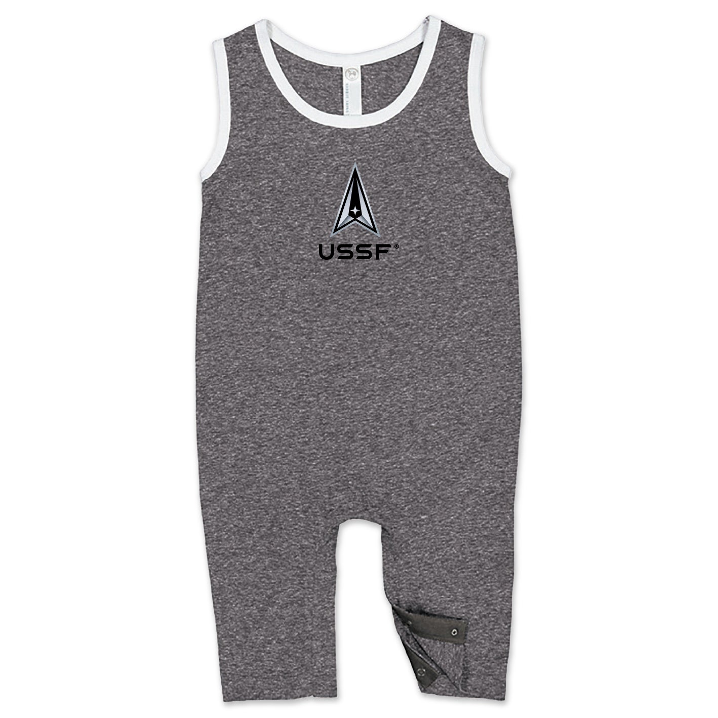 Space Force Delta Infant Tank Romper