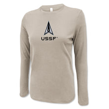 Load image into Gallery viewer, Space Force Delta Ladies Center Chest Long Sleeve