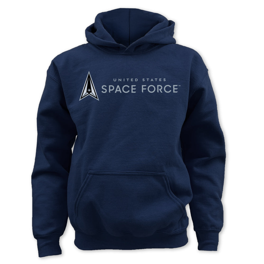 Pick Your Design Space Force Youth Hooded Sweatshirt