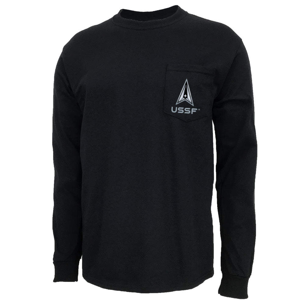 Space Force Mens Pocket Long Sleeve