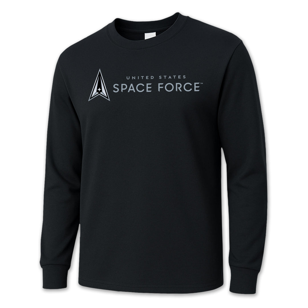 Space Force Mens Semper Supra Long Sleeve T-Shirt