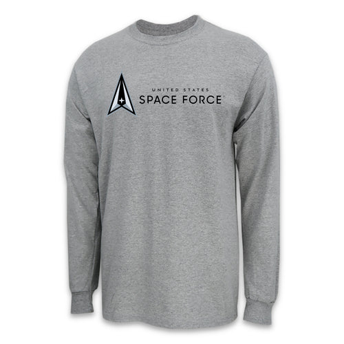 Space Force Mens Semper Supra Long Sleeve T-Shirt