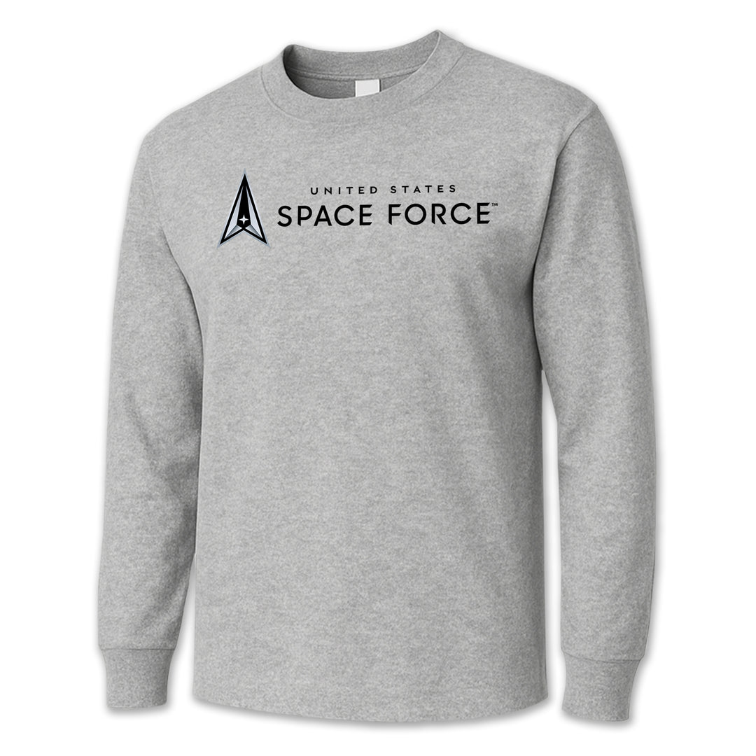 Space Force Mens Semper Supra Long Sleeve T-Shirt