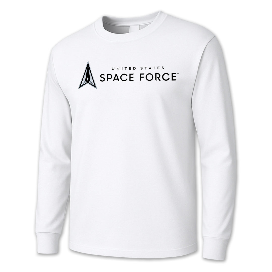 Space Force Mens Semper Supra Long Sleeve T-Shirt
