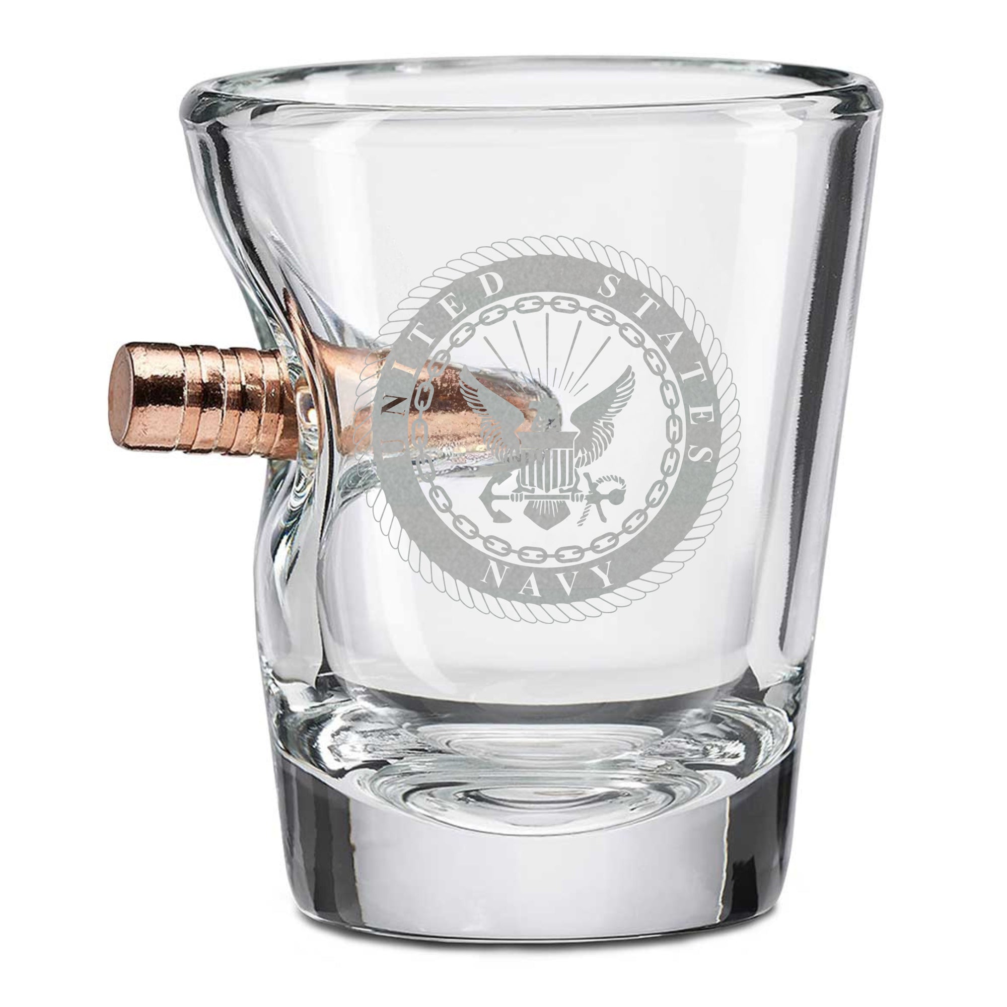 Navy Seal 308 Bullet 2oz Shot Glass