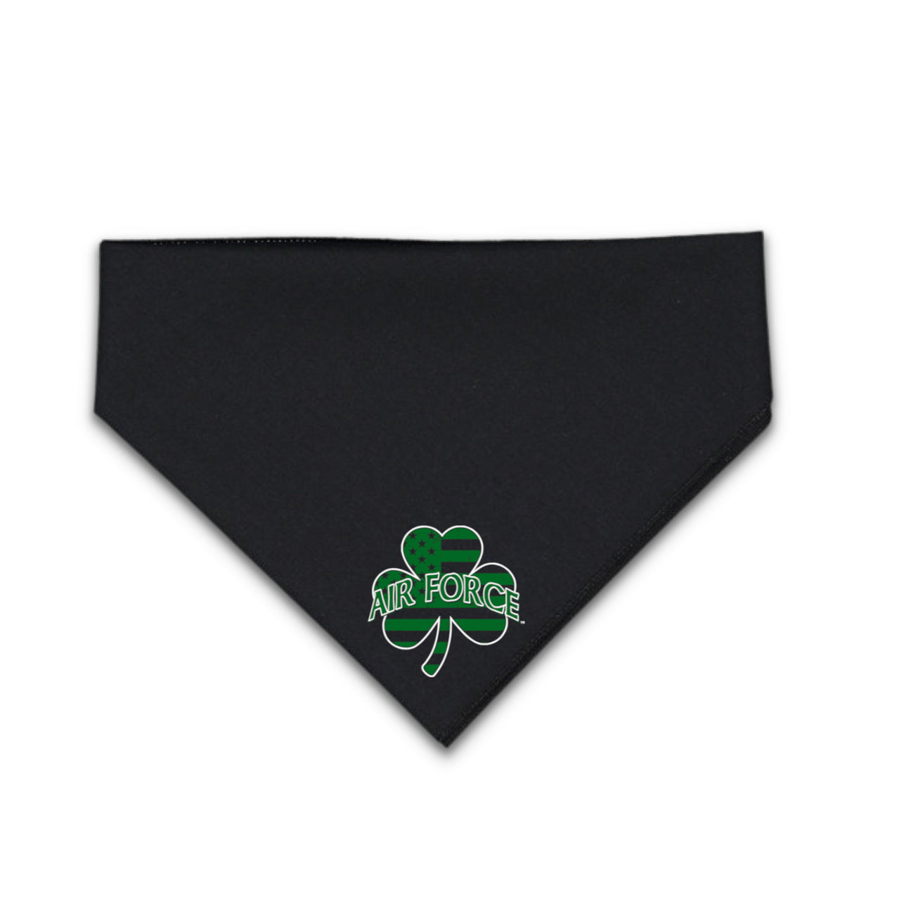 Air Force Shamrock Dog Bandana