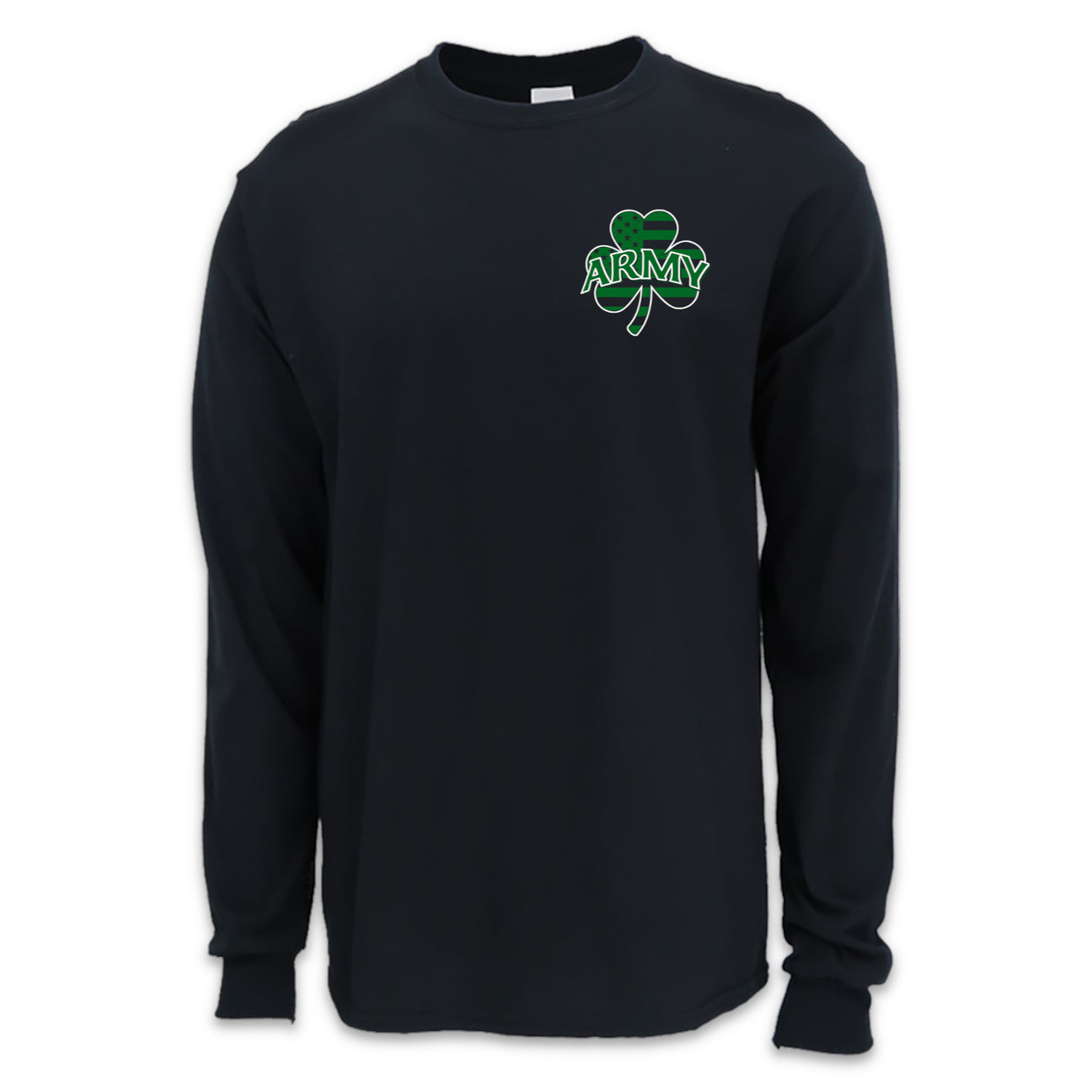 Army Shamrock Long Sleeve T-Shirt