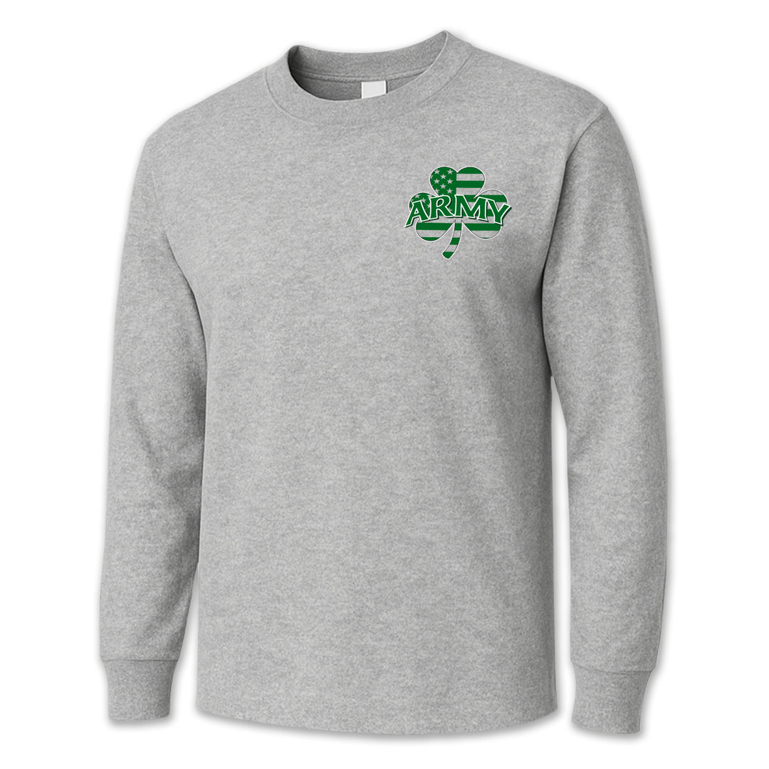 Army Shamrock Long Sleeve T-Shirt