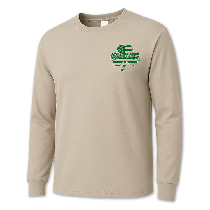 Coast Guard Shamrock Long Sleeve T-Shirt