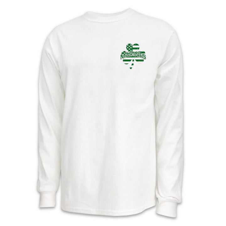 Marines Shamrock Long Sleeve T-Shirt