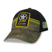 Load image into Gallery viewer, Army Medal of Honor 250th Anniversary Hat (Black/Camo)