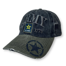 Load image into Gallery viewer, Army Retro Zero Dark Hat (Grey)