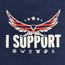 Load image into Gallery viewer, I Support Eagle T-Shirt (Navy)