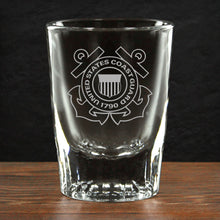 Load image into Gallery viewer, US Coast Guard 2oz Shot Glass*
