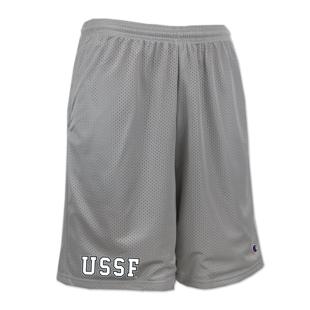 Pick Your Design Space Force Mesh Shorts (Grey)