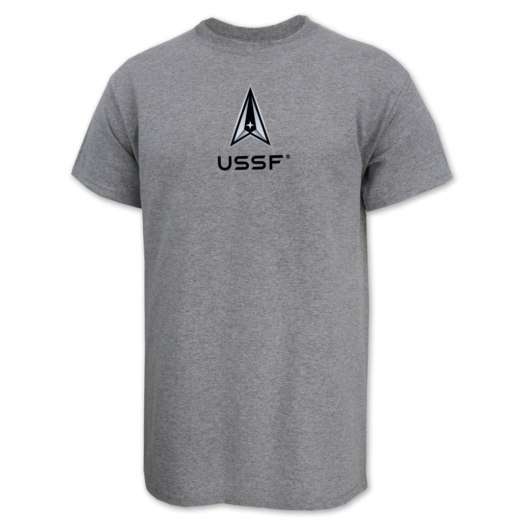 Space Force Delta Center Chest USA Made T-Shirt