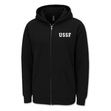 Load image into Gallery viewer, Space Force Block Full-Zip Hood