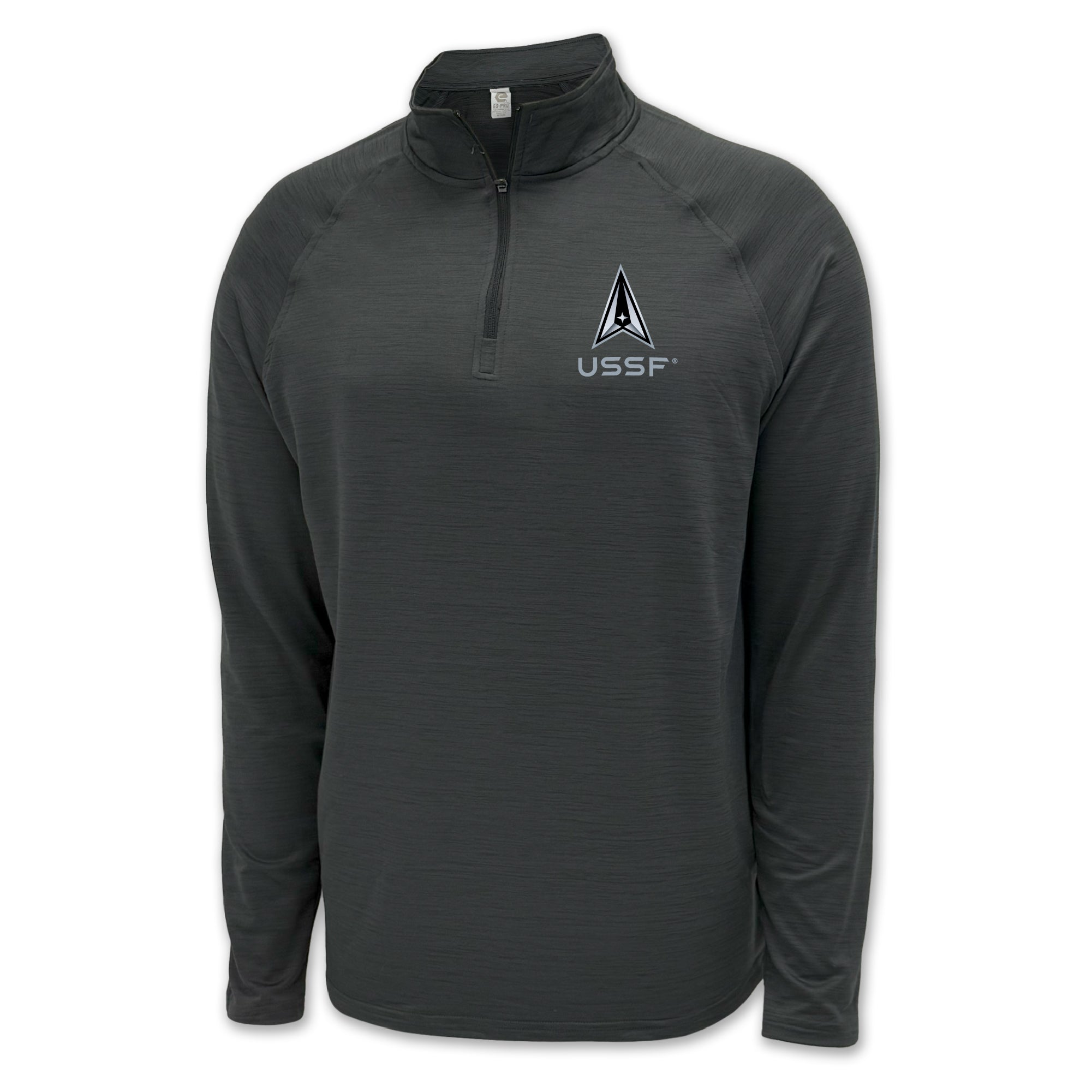 Space Force Delta Performance 1/4 Zip (Charcoal)