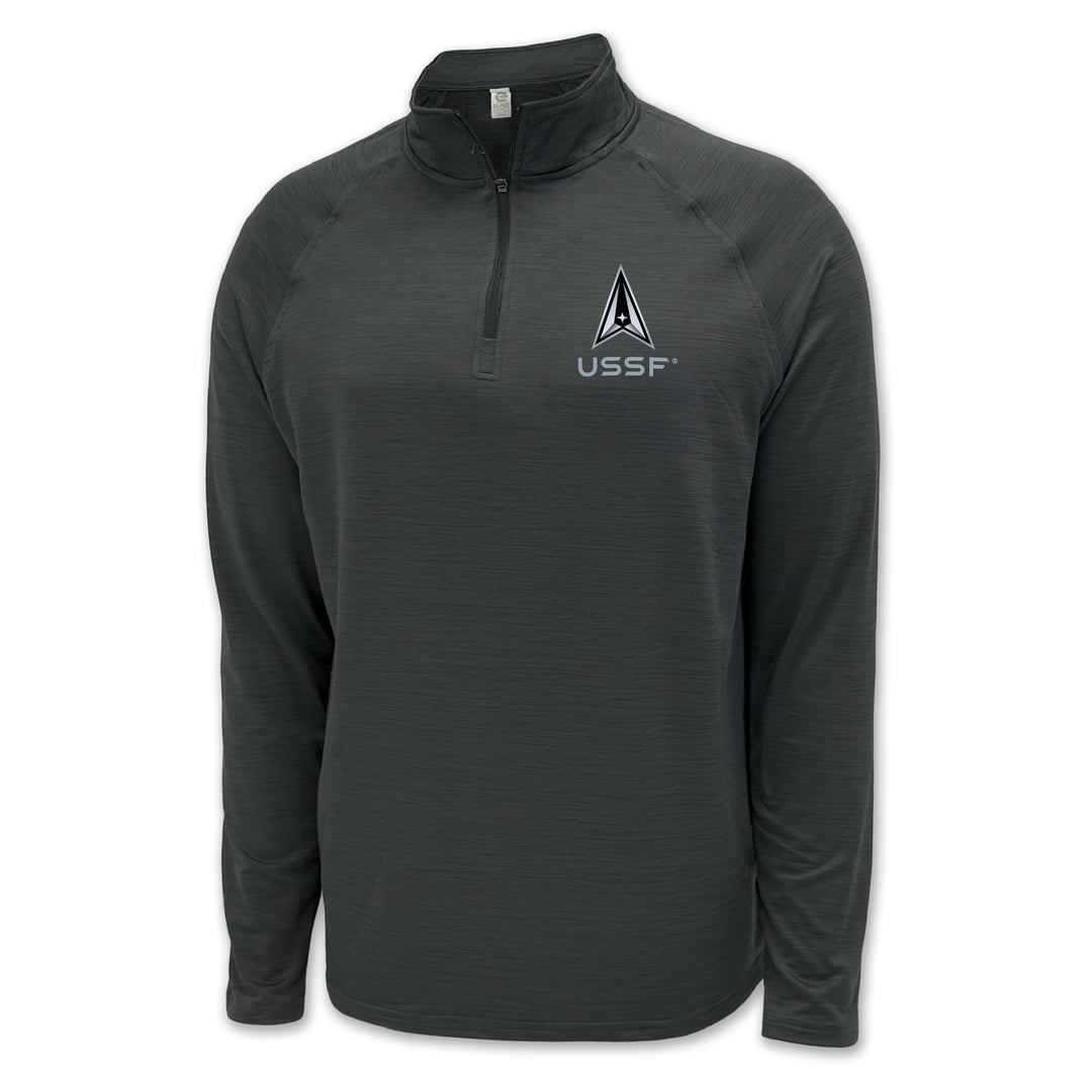 Space Force Delta Performance 1/4 Zip (Charcoal)