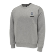 Load image into Gallery viewer, Space Force Left Chest Logo Crewneck