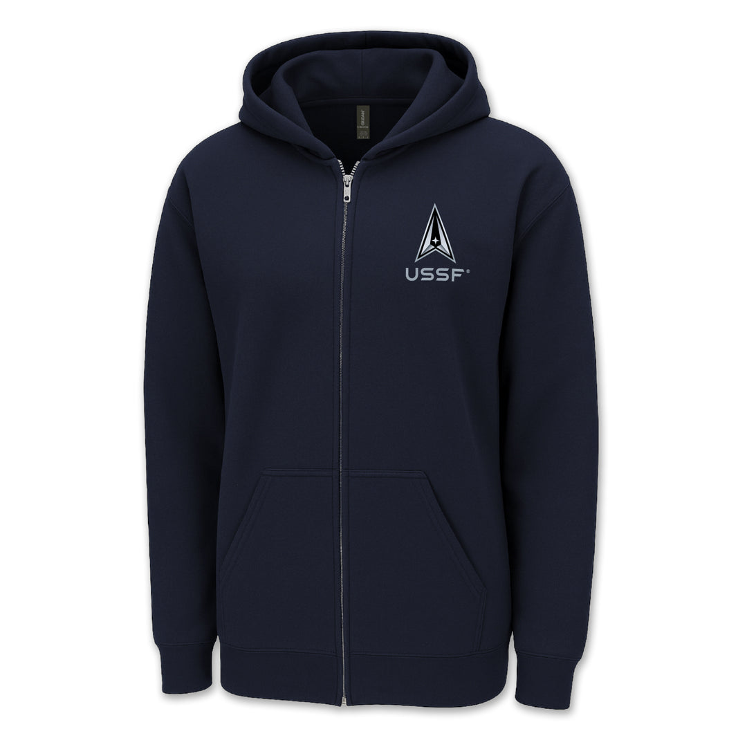 Space Force Left Chest Logo Full Zip