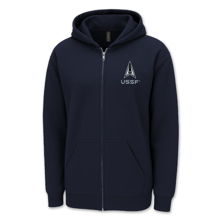 Space Force Left Chest Logo Full Zip