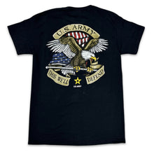 Load image into Gallery viewer, U.S. Army Flying Proud This We&#39;ll Defend T-Shirt (Black)