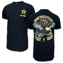Load image into Gallery viewer, U.S. Army Flying Proud This We&#39;ll Defend T-Shirt (Black)