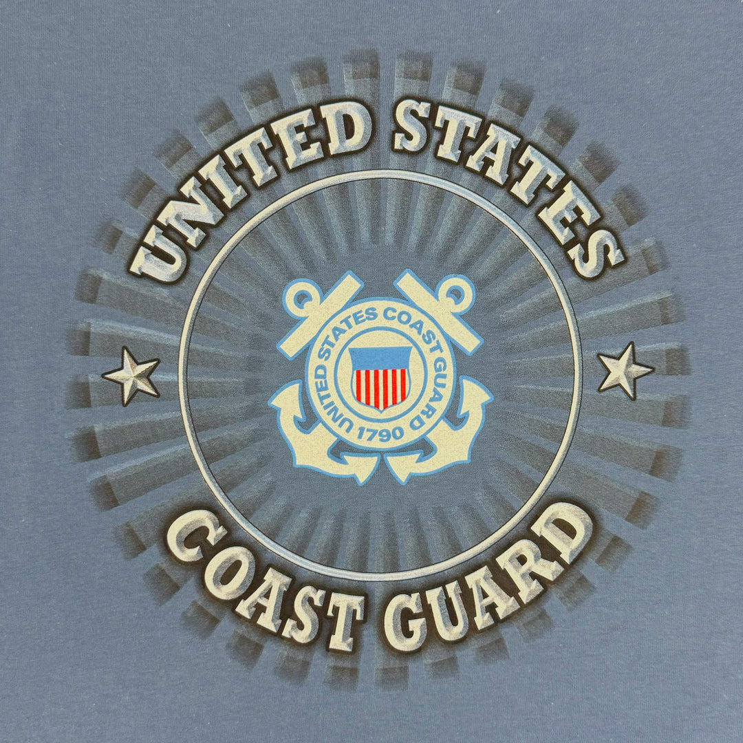 United States Coast Guard Sunburst T-Shirt (Indigo)