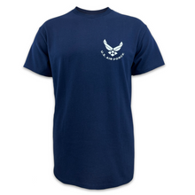 Load image into Gallery viewer, Air Force Camo Flag T-Shirt (Navy)