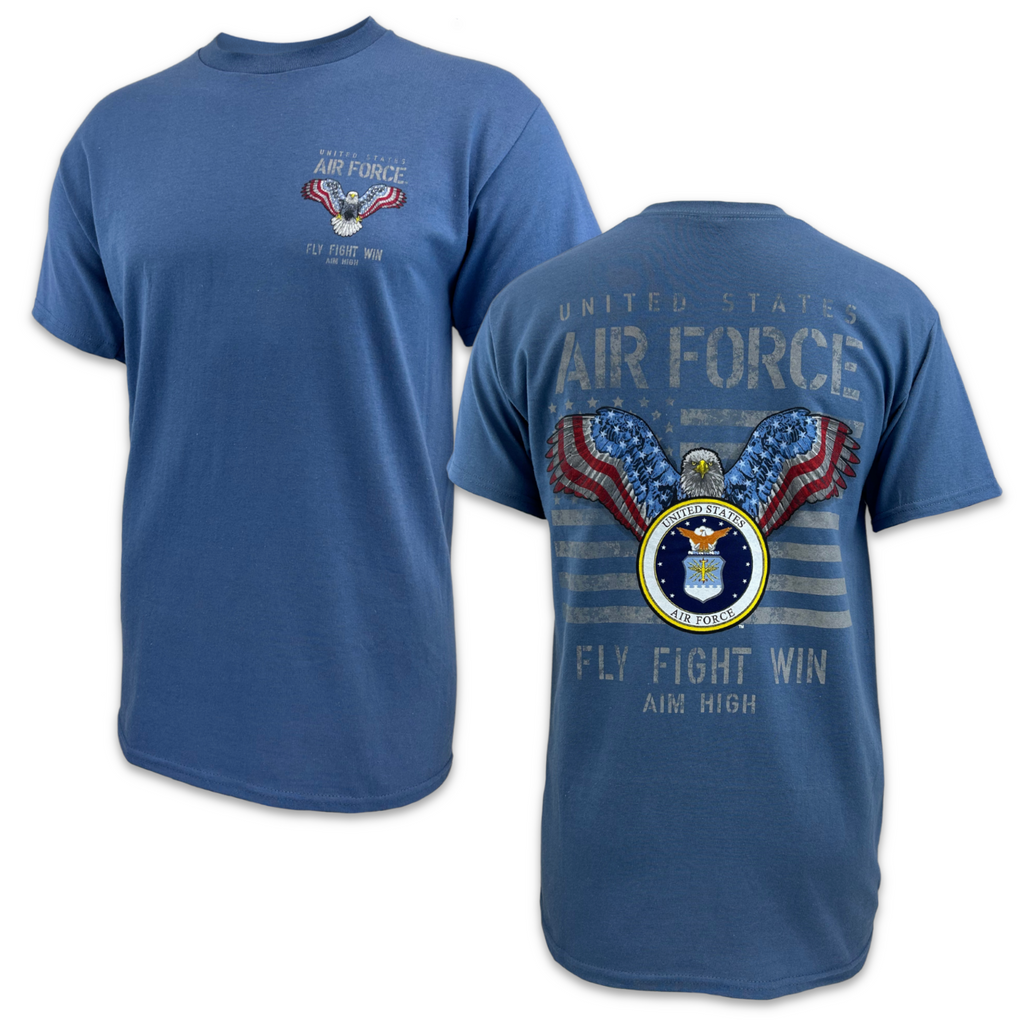 Air Force Stars and Stripes T-Shirt (Indigo)