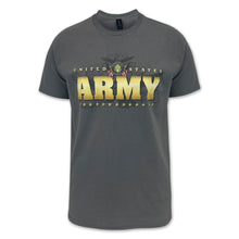 Load image into Gallery viewer, United States Army Gold Flags T-Shirt (Charcoal)