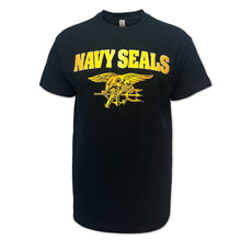 Load image into Gallery viewer, Navy Seals Gold T-Shirt (Black)