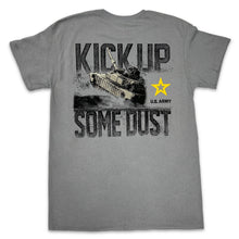 Load image into Gallery viewer, Army Kick Up Some Dust T-Shirt (Gravel)