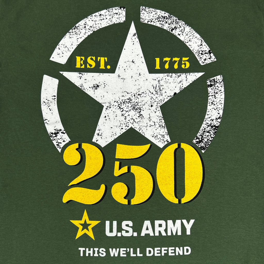 Army 250th Anniversary T-Shirt (OD Green)