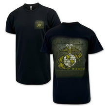 Load image into Gallery viewer, Marines Rivets T-Shirt (Black)