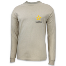 Load image into Gallery viewer, Army Star Left Chest Long Sleeve