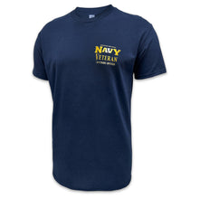 Load image into Gallery viewer, Navy Veteran Star Band T-Shirt (Navy)