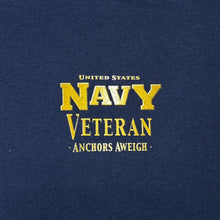 Load image into Gallery viewer, Navy Veteran Star Band T-Shirt (Navy)