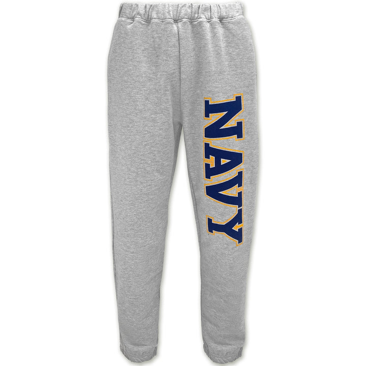 Navy Block Sweatpants (Grey)