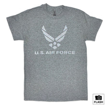 Load image into Gallery viewer, Air Force Reflective T-Shirt (Grey)